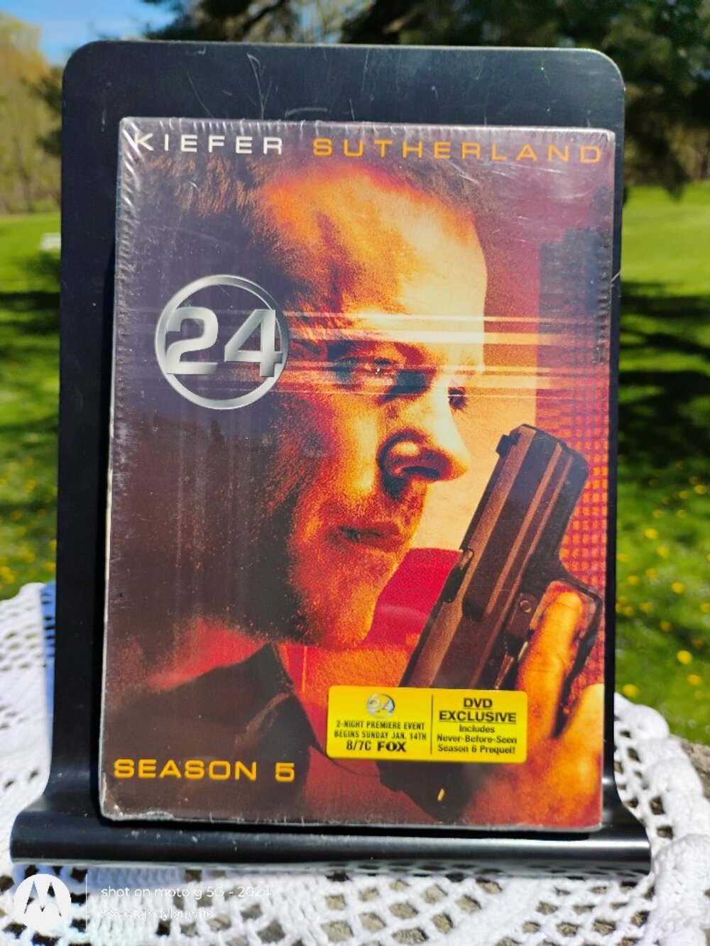 TV Show 24 with Kiefer Sutherland DVD format ENTIRE Season 5 NEW sealed 2006